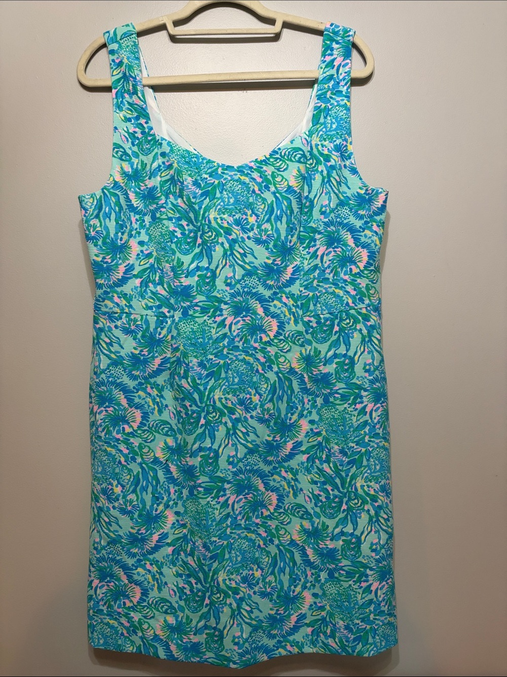 Lilly Pulitzer shift dress, size XL